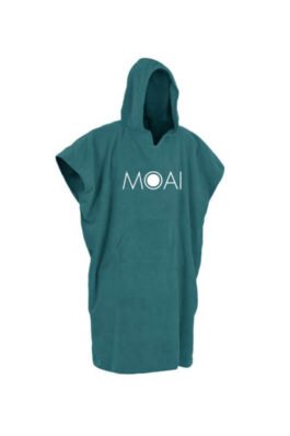 moai poncho patrol blue